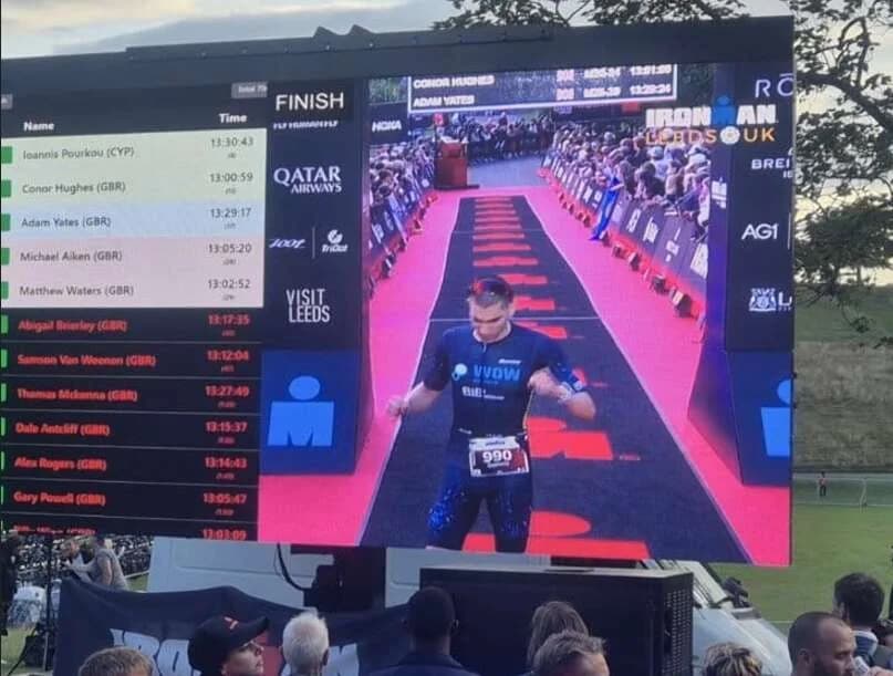 Ioannis Pourkou: Éxito chipriota en IRONMAN Leeds 2025
