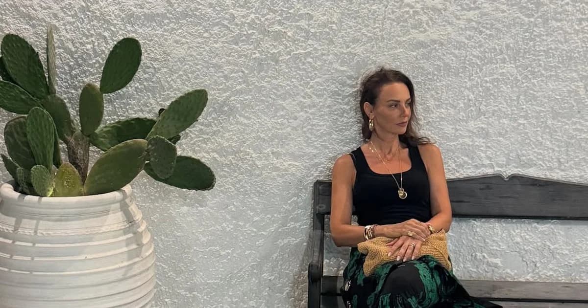 Betty Maggira y Dimitris Mazis: Vacaciones en Leros con su familia