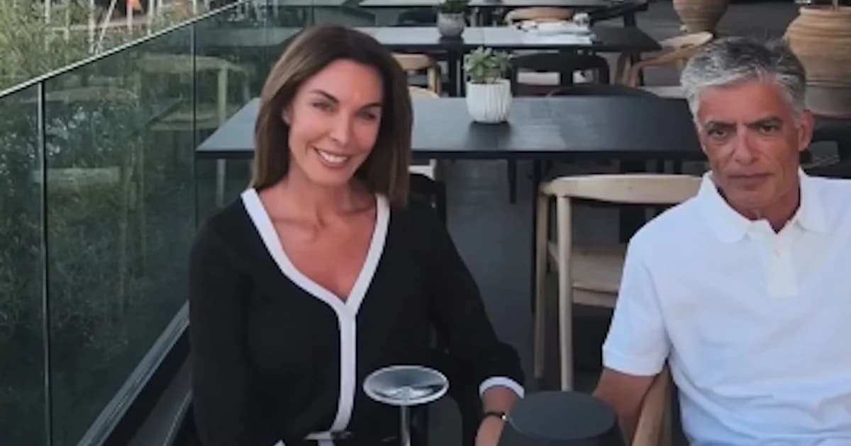 Tatiana Stefanidou and Nikos Evaggelatos: Luxurious Summer Vacation