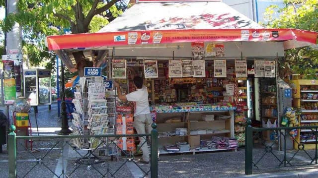 Finden Sie Zeitungen und Zeitschriften in Ihrem Urlaub in Griechenland