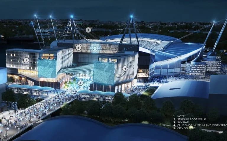 Manchester City: Virtuelle Tour durch das Etihad-Stadion