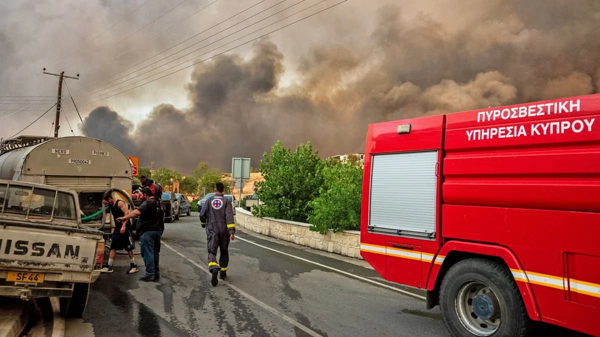 Souni Fire: A Near Repeat of Mati in Cyprus