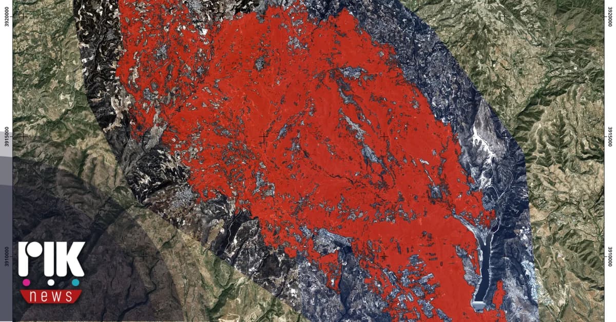 Brand in Limassol: Abschließende Schätzung der verbrannten Fläche bei 104 km²
