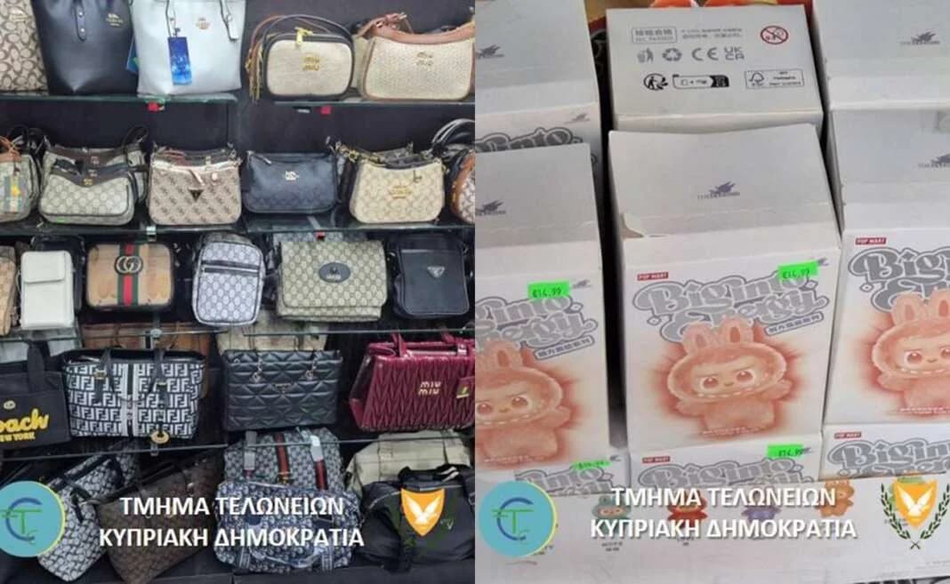פשיטות על חנויות באיה נאפה ופרוטאראס: אלפי פריטים מזויפים נתפסו