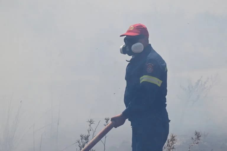 Berg Athos: Leiche nach Brand in LKW gefunden