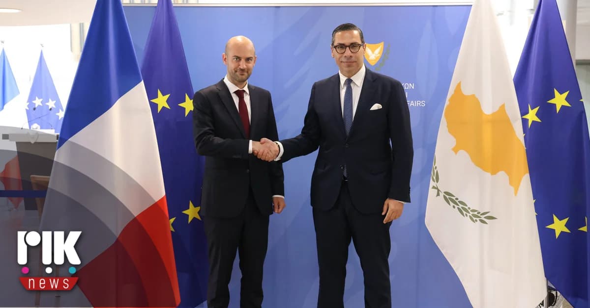 Zypern und Frankreich stärken Beziehungen mit Macron-Besuch