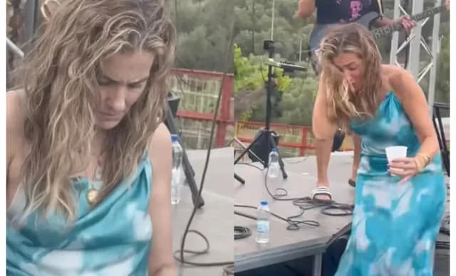 Natassa Bofiliou reingelegt: Ihre Reaktion auf eine Plastikkakerlake
