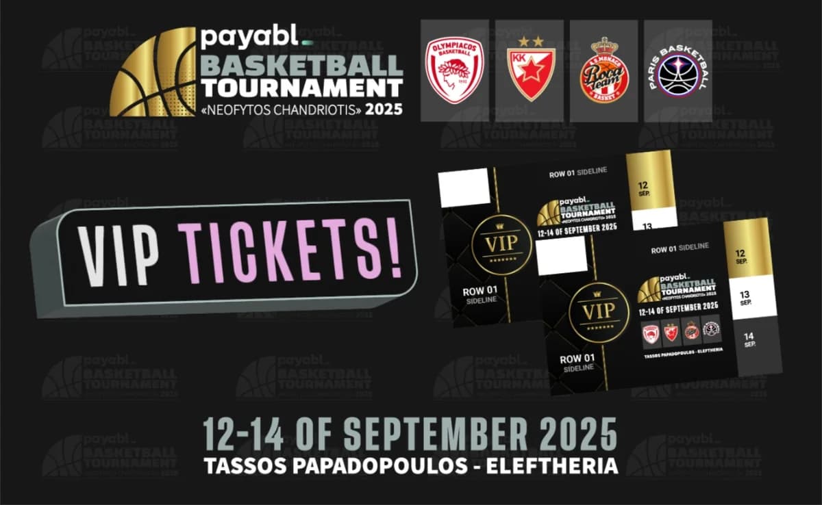 payabl. “Neophytos Chandriotis” 赛事VIP席位需求旺盛