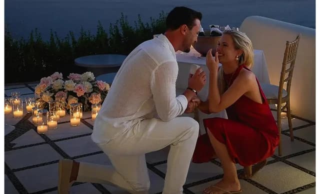 La sobrina de la princesa Diana dice 'sí' en Santorini (FOTOS)