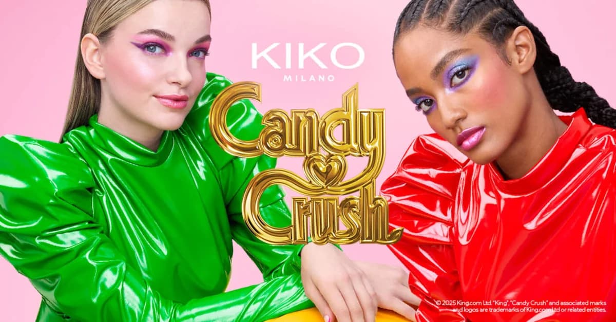 קולקציית KIKO MILANO x CANDY CRUSH®: מראות ביוטי קיציים ומהנים!