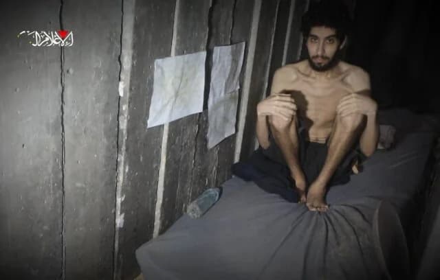 Hamás publica video de rehén israelí en Gaza