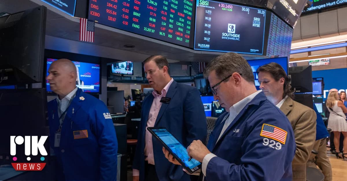 Índices de Wall Street caen tras aranceles de Trump