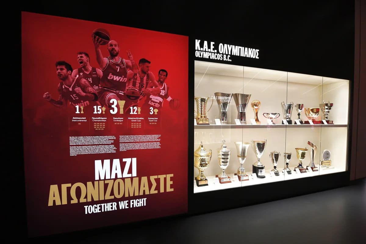 Olympiacos Museum am Eröffnungstag ausverkauft