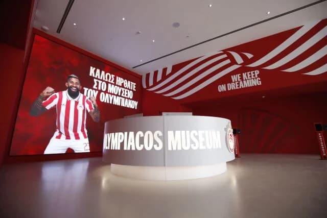 Olympiacos Museum: Ausverkauft am Eröffnungstag