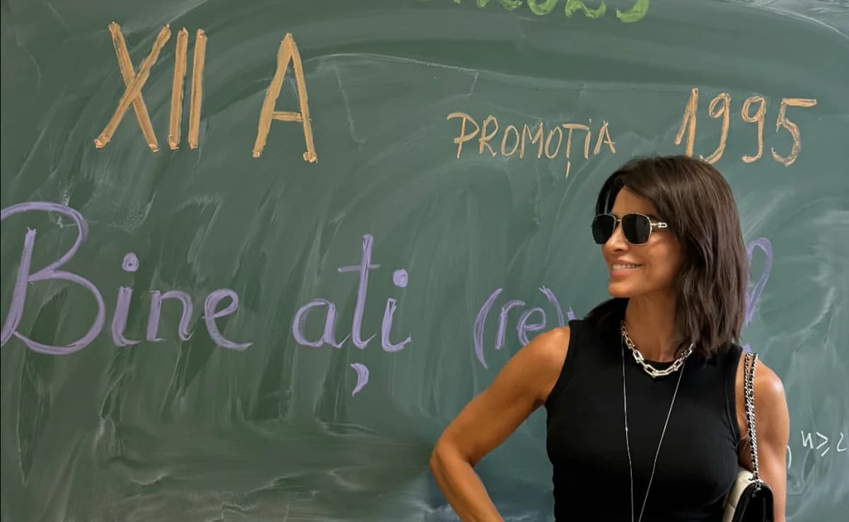 Ramona Filip: Emotional reunion with classmates after 30 years