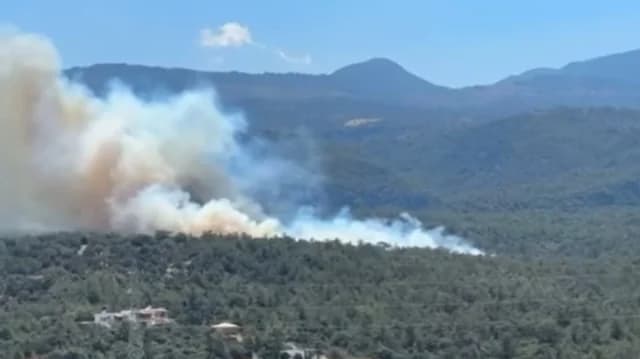 כרתים: שריפת יער באגיוס ניקולאוס – הופעלה התראה 112