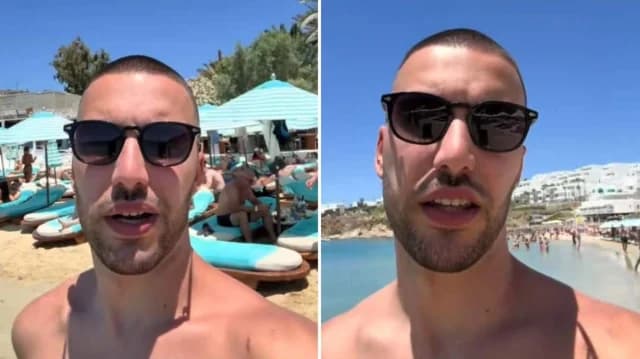 TikToker-Video über Mykonos-Preise geht viral: 'Sonnenliege nur 450 €'