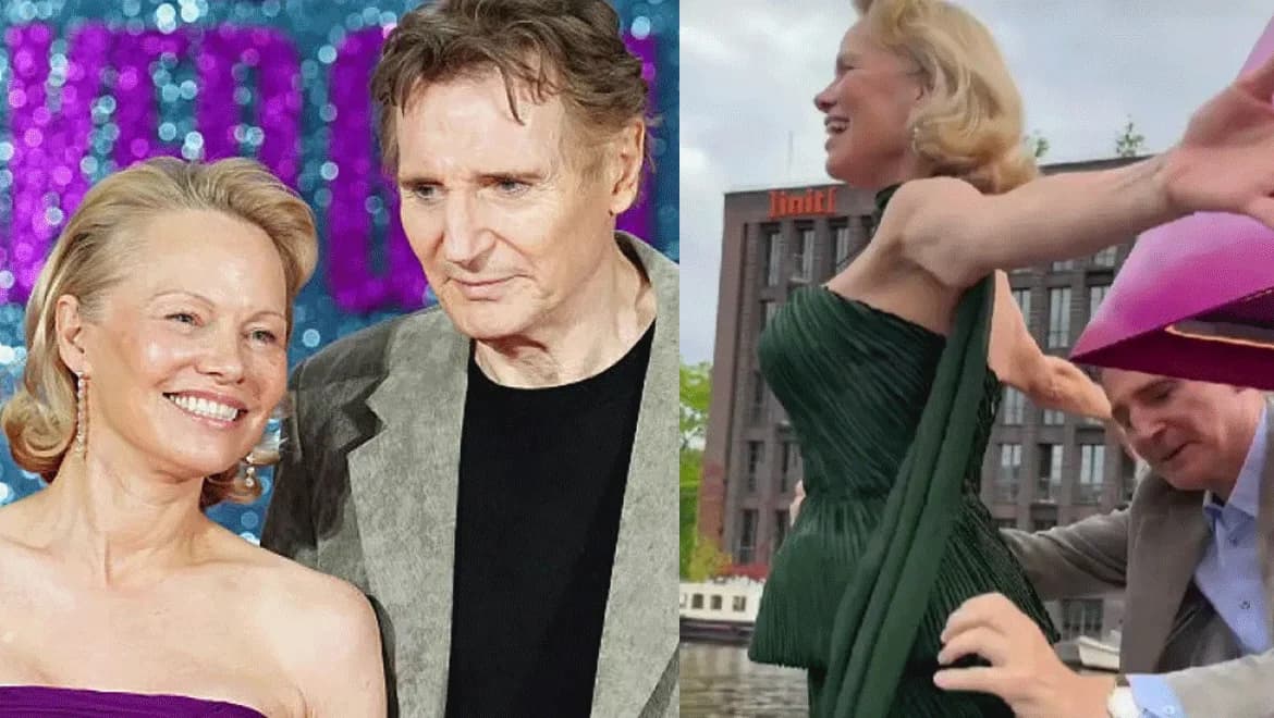 Pamela Anderson & Liam Neeson: TikTok-Video befeuert Beziehungsgerüchte