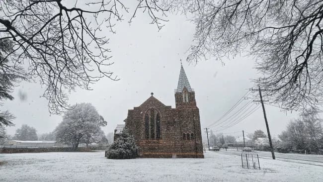 Rare Snowfall Covers Cities in Eastern Australia