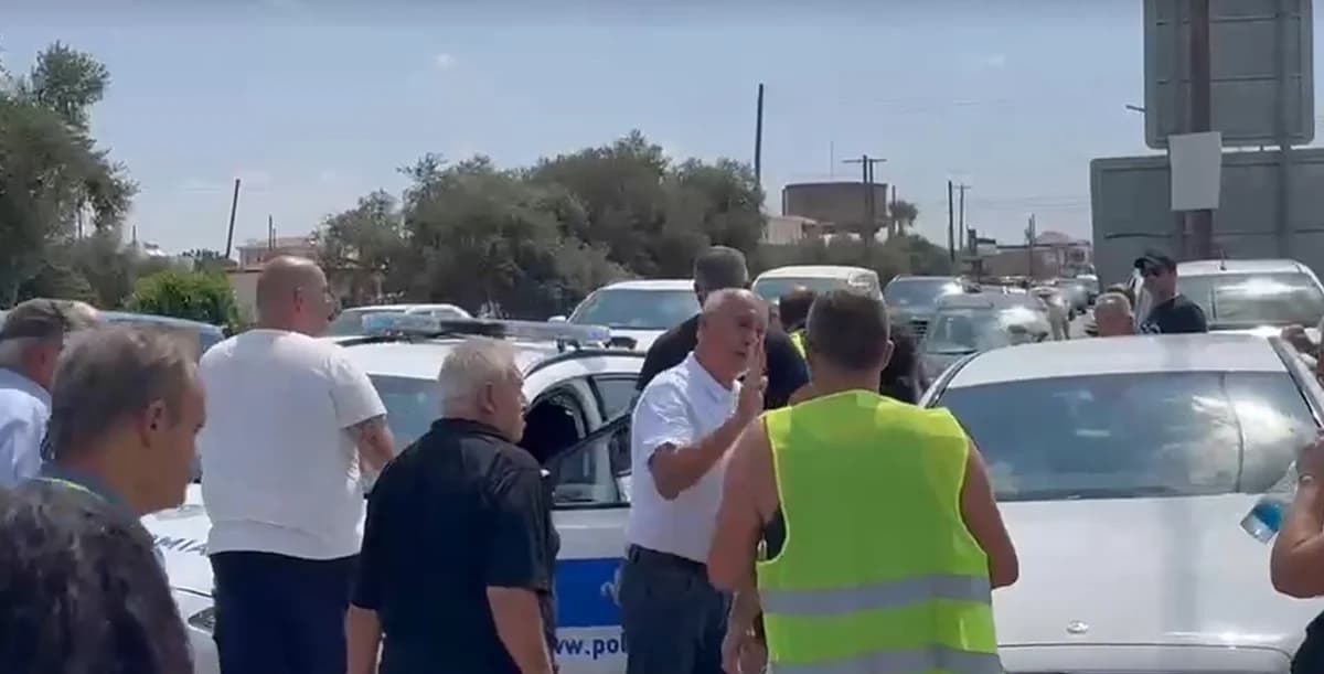 Ένταση και σύλληψη σε διαμαρτυρία στον Αστρομερίτη
