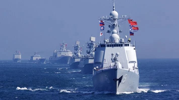 Russia and China Begin Joint Drills in the Sea of Japan