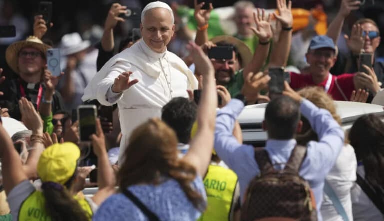Rom: Millionen Jugendliche begrüßen Papst Leo XIV
