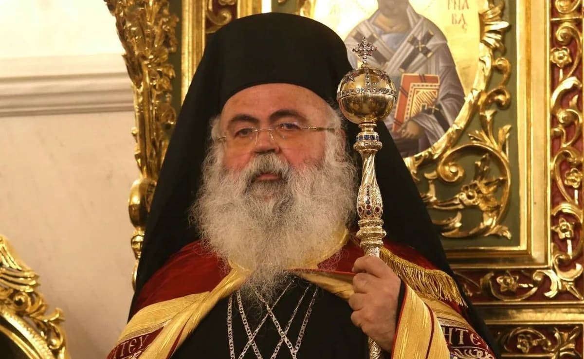 Arzobispo: "El legado de Makarios es la única solución"