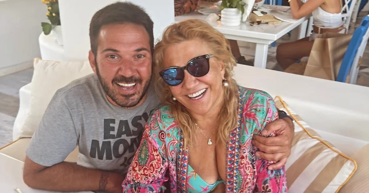 Δέσποινα Μοιραράκη: Χαλαρές στιγμές με τους γιους της στη Μύκονο