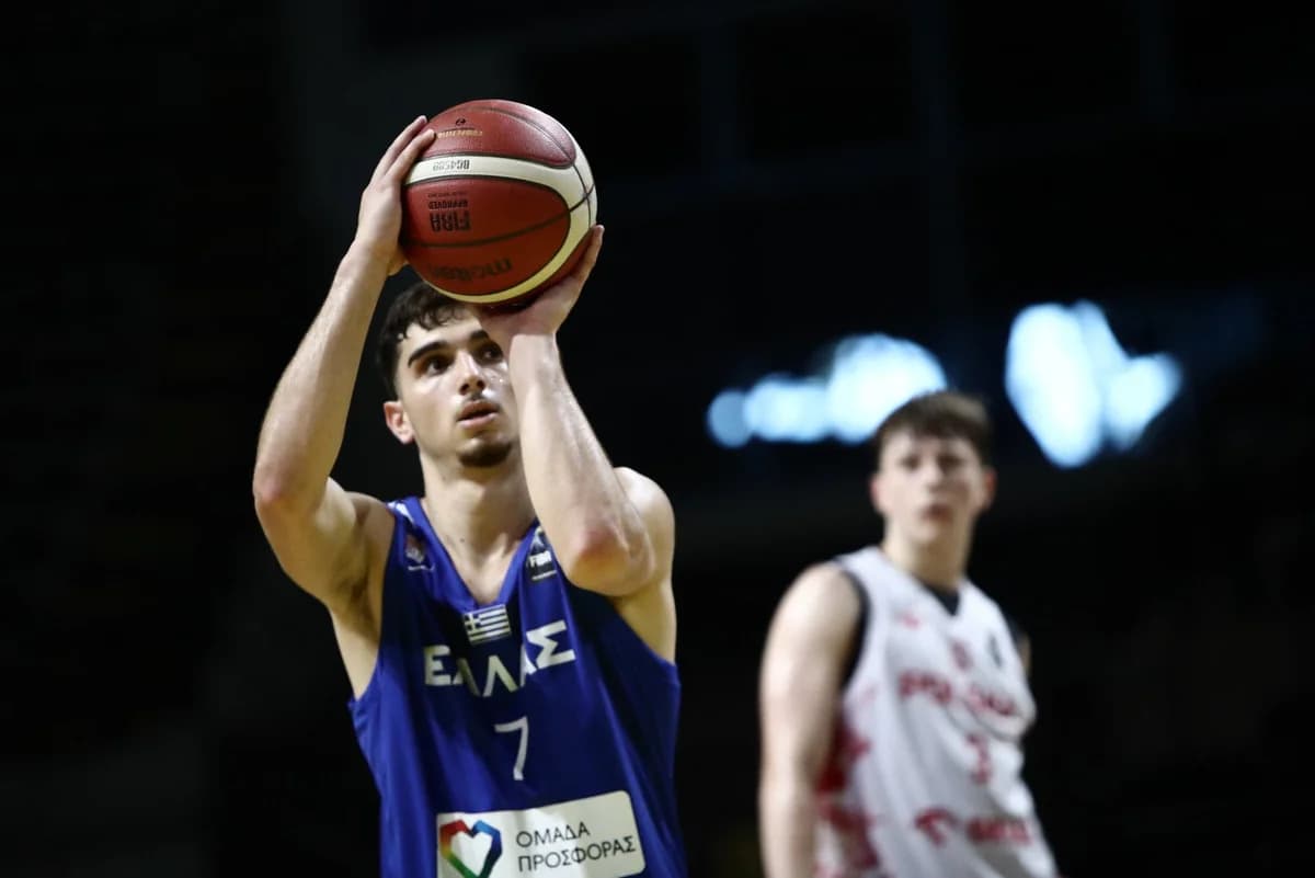 La Selección Nacional Sub-18 de Grecia Asegura el 11º Lugar en el EuroBasket con Victoria Sobre Austria