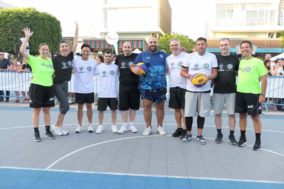 EuroBasket Mania: Erfolgreiche Veranstaltung in Limassol