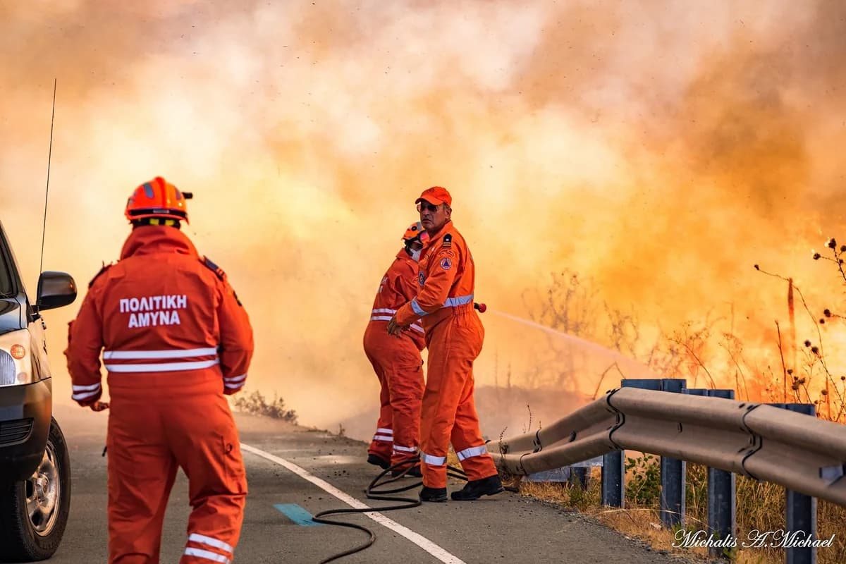 Έκθεση Πολιτικής Άμυνας για την πυρκαγιά Λεμεσού: Προβληματισμοί για κατασκηνώσεις