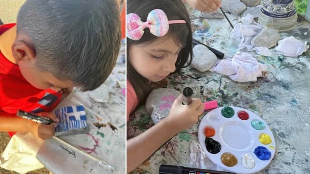 Kasos: "Kleine Picassos" Basar für einen guten Zweck