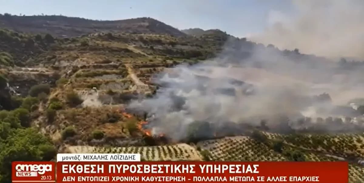 Feuerwehr und Forstamt zum Brand in Limassol: Keine Verzögerung festgestellt
