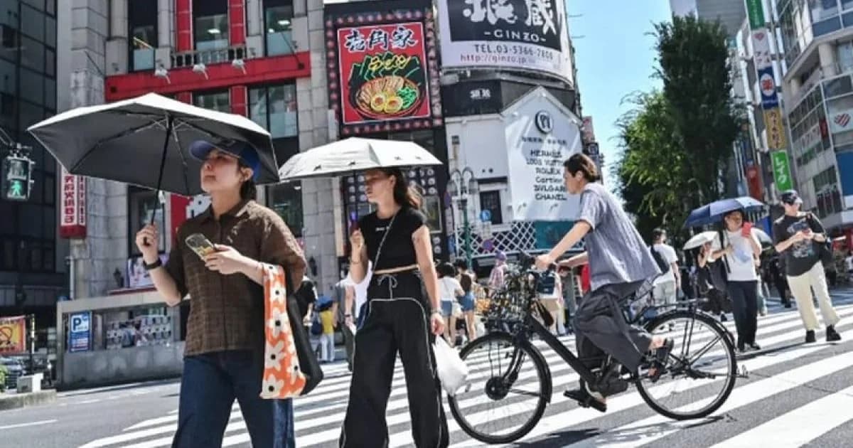 Japón registra una temperatura récord de 41,6 grados Celsius