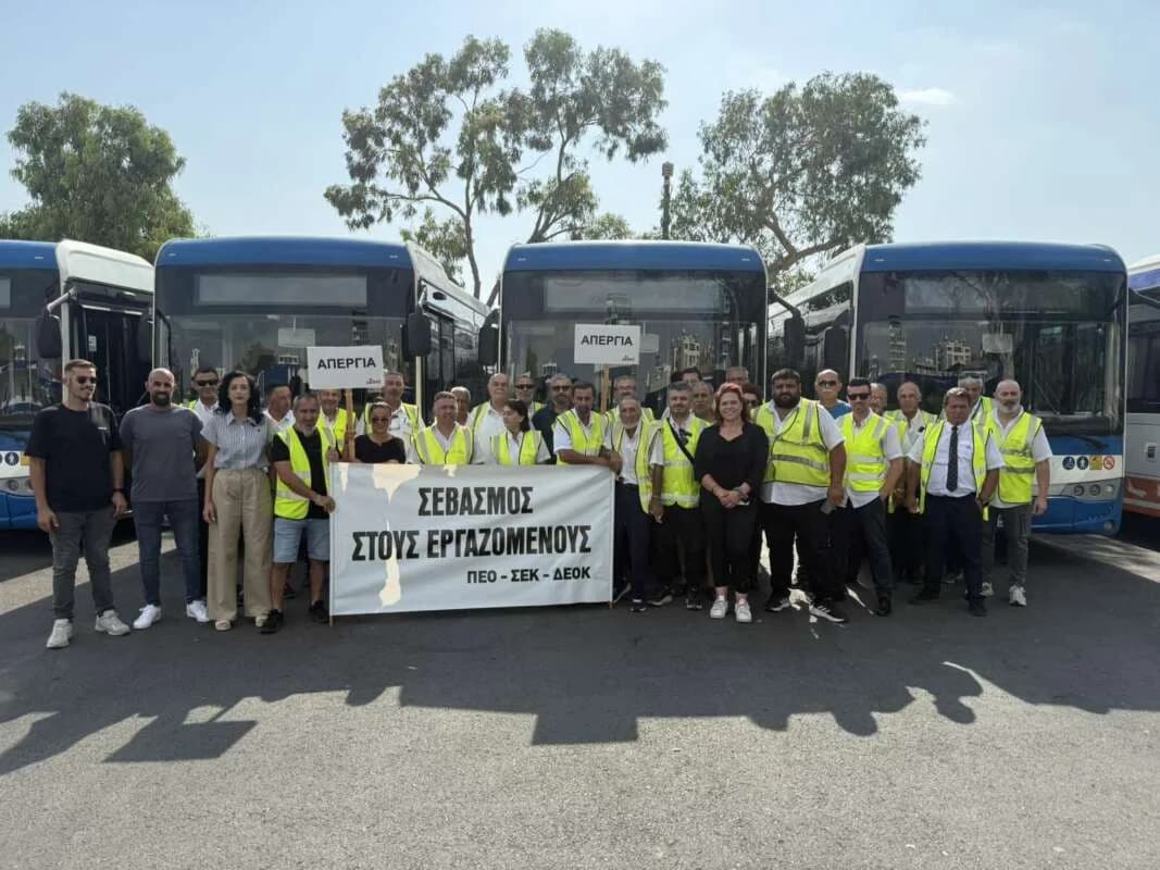 Ακυρώθηκε η διαμαρτυρία οδηγών λεωφορείων στη Λευκωσία