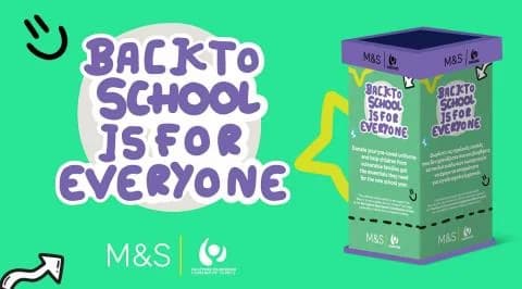M&S setzt "Zurück zur Schule für alle" im 3. Jahr fort
