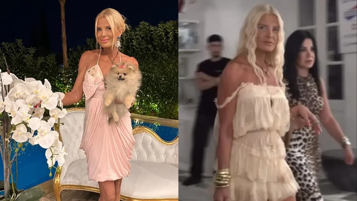Marina Stavraki: Auftritt in Matoyiannia, Mykonos