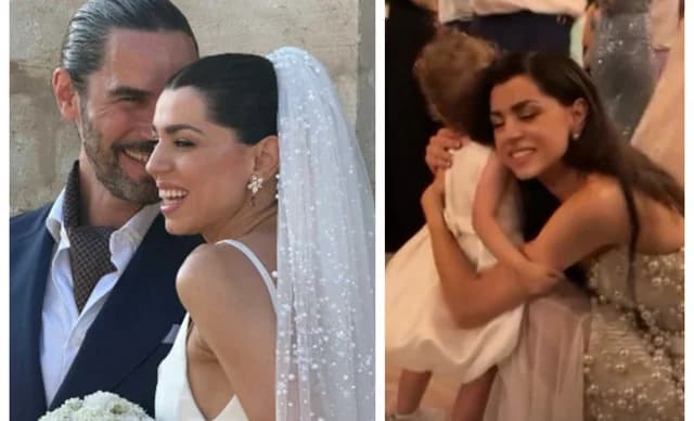 Kelia Yasemidou: Touching Dance with Her Daughter at Her Wedding (Video)