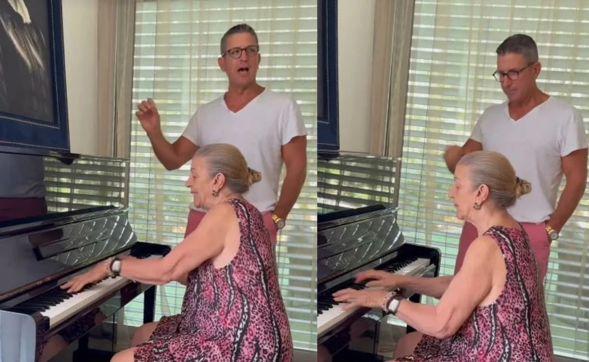 Christoforos Tornaritis singt "Misirlou" mit seiner Mutter