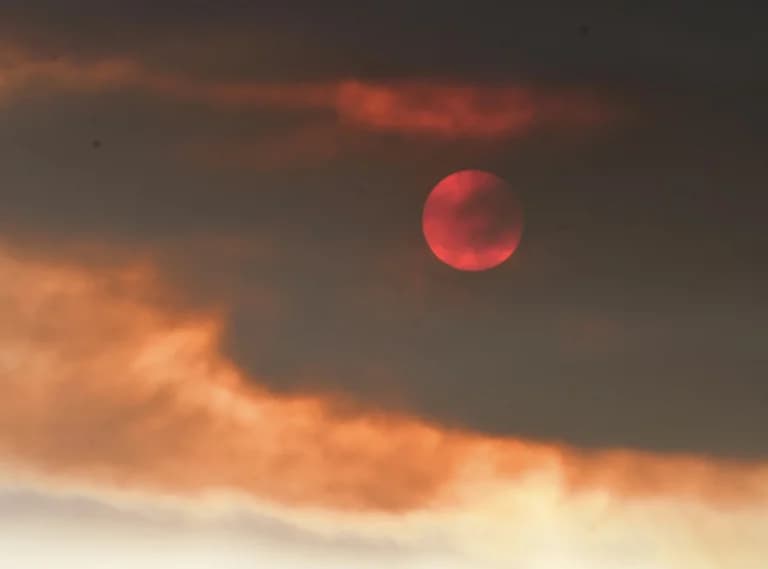 שריפה באורסטיאדה: השריפה באמובונו בשליטה