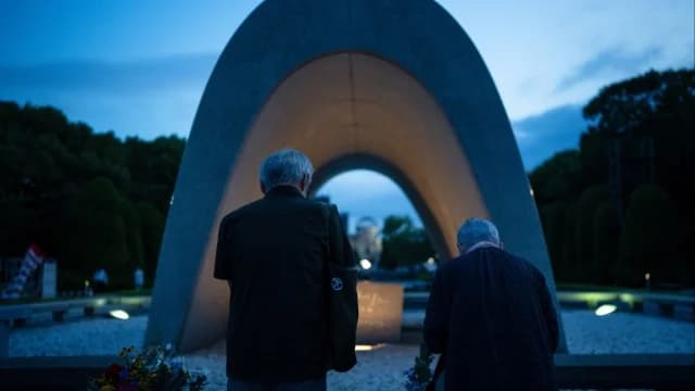 广岛纪念原子弹爆炸 80 周年