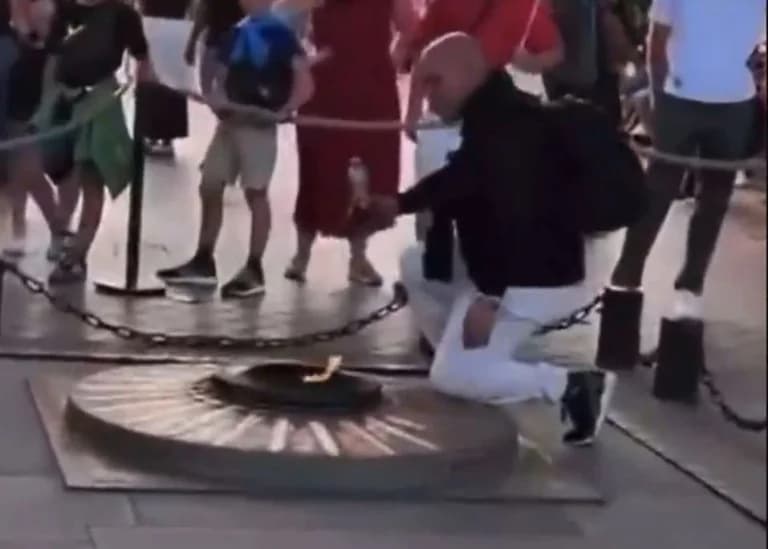 France: Outrage Over Man Lighting Cigarette at Tomb of Unknown Soldier