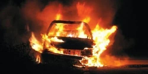 Поджог автомобиля в Полемидии, Лимассол
