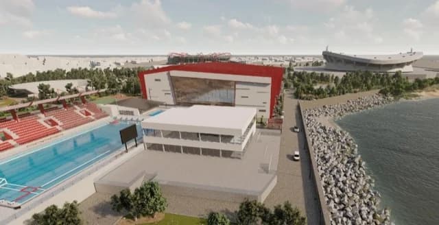 奥林匹亚科斯水上乐园在和平友谊体育场获准建设