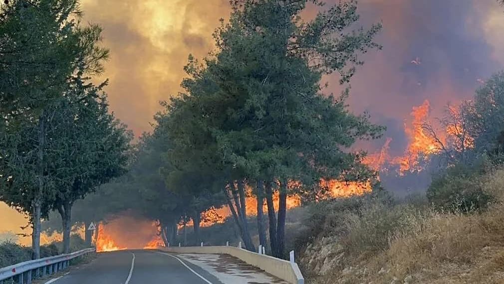 Satellitensystem lokalisiert Brandherd in Limassol