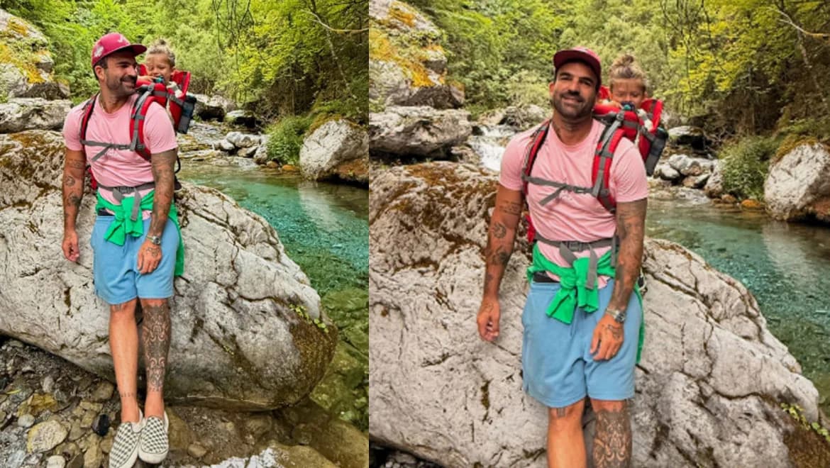 Dimitris Alexandrou: Excursión al Monte Olimpo con su hijo, Paris