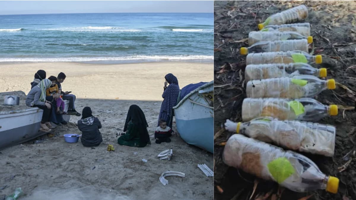 Limassol: Bottles of Hope for Gaza Wash Ashore