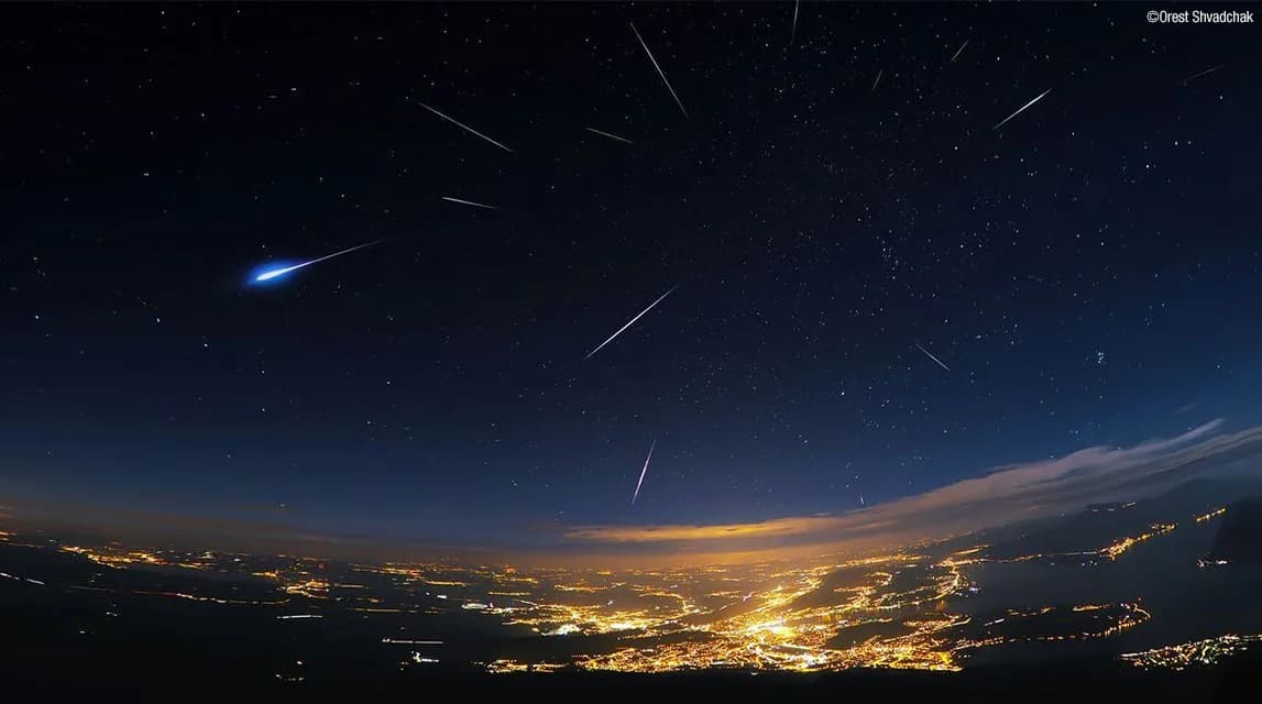 Perseiden-Meteorschauer erreicht am 12. und 13. August seinen Höhepunkt – Der 'Störmond'
