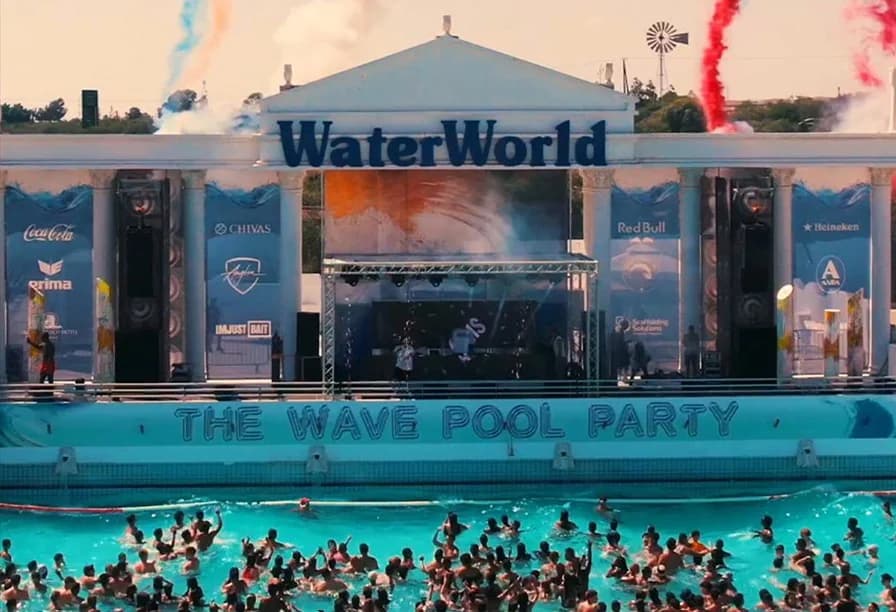 Wave Fest im WaterWorld Ayia Napa mit A!MS, Rack, Byron Messia & Vegedream