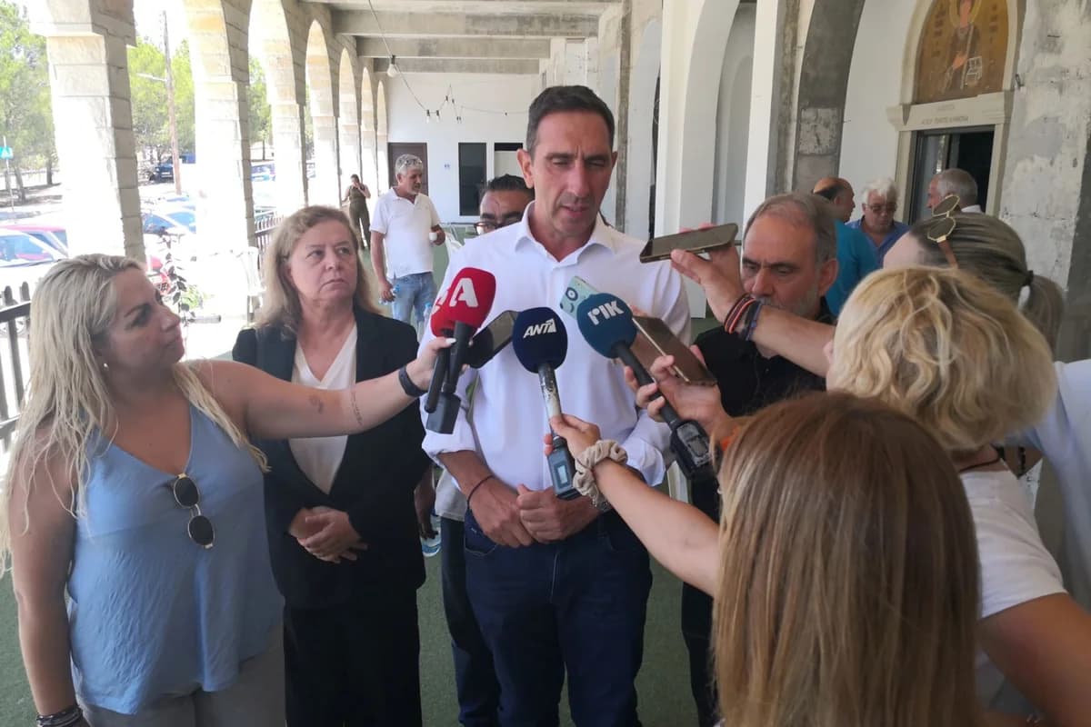 Ioannou sichert schnelle Entschädigung für Brandopfer zu